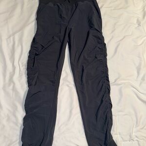 CRZ YOGA Black Ruched Pants